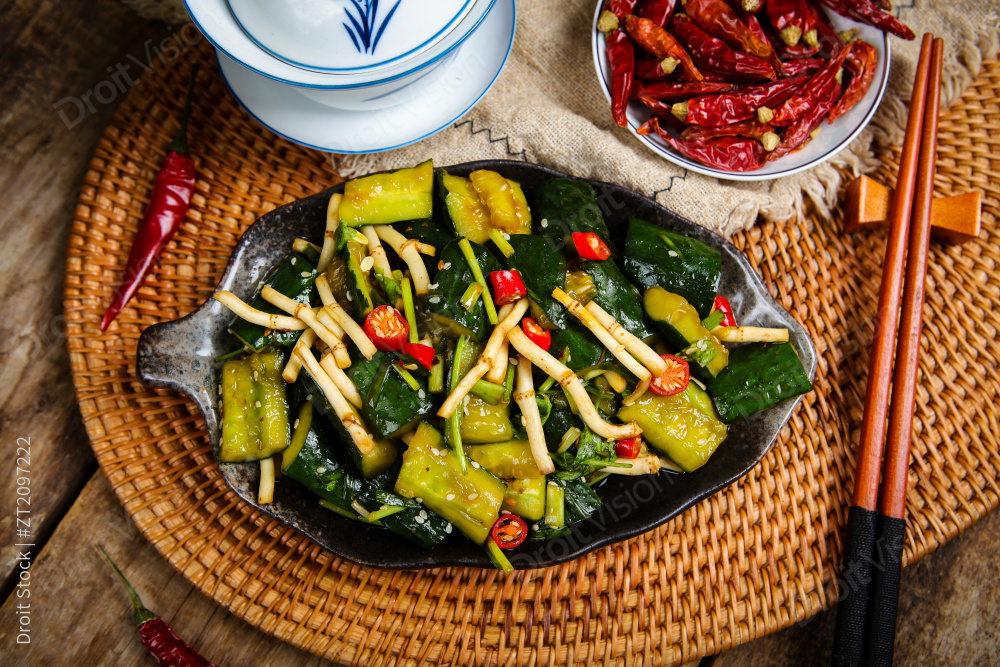 鱼腥草凉拌黄瓜图片