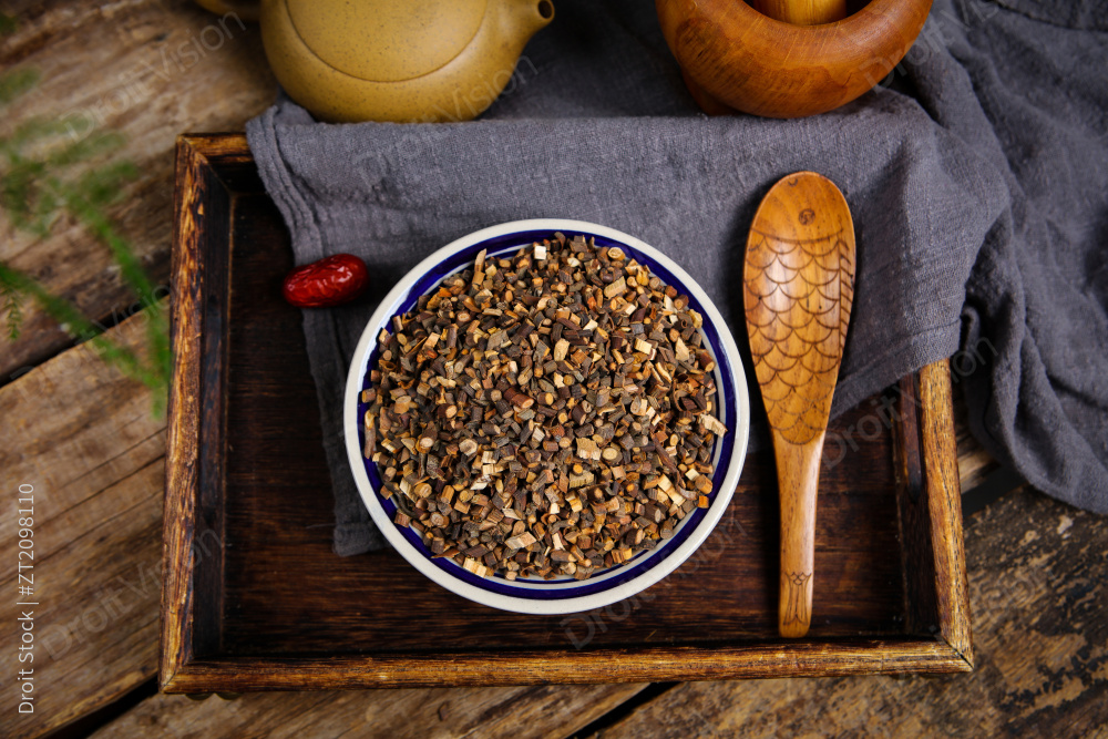 中药材桂枝图片