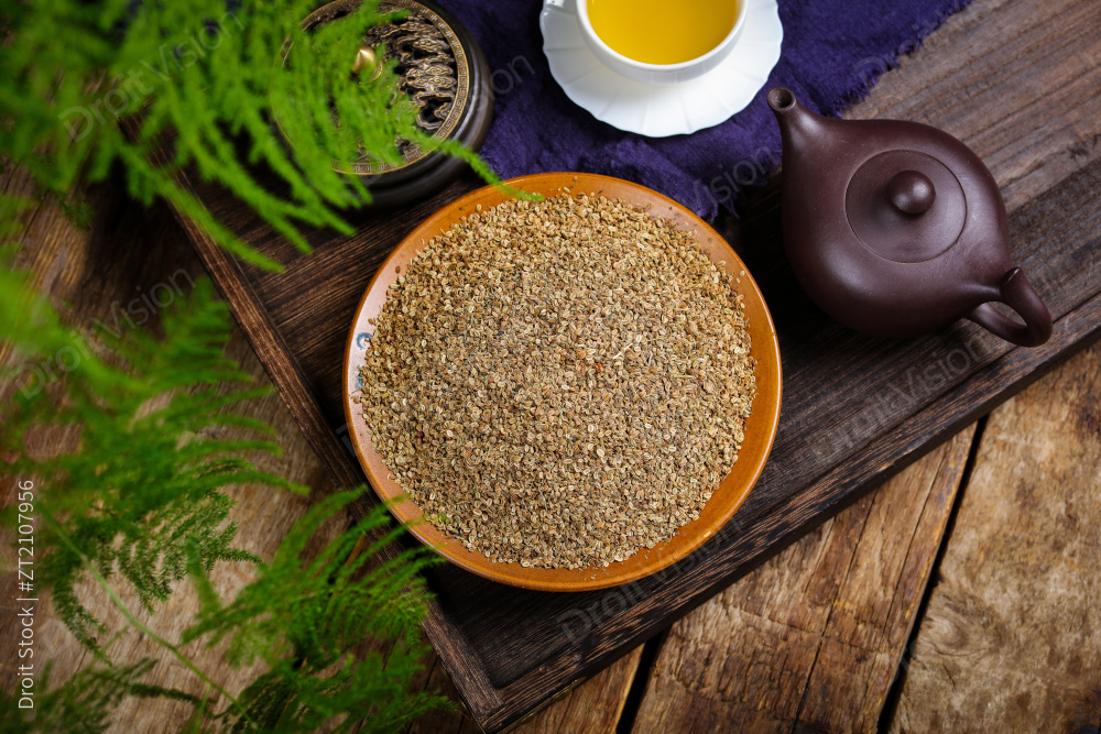 中药材蛇床子图片