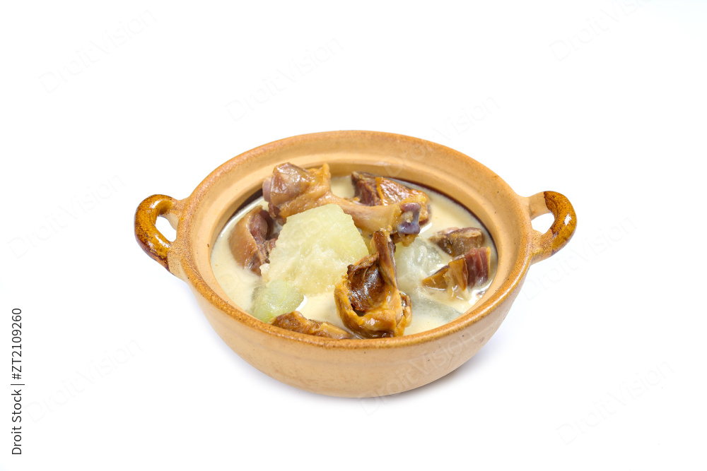 腊鸭炖冬瓜图片