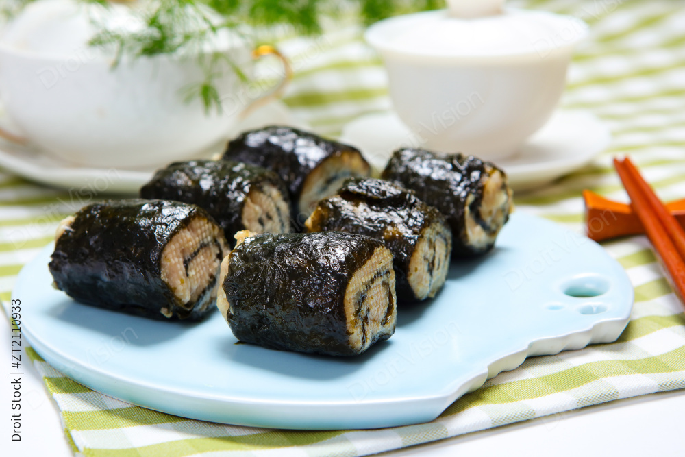 紫菜肉卷图片