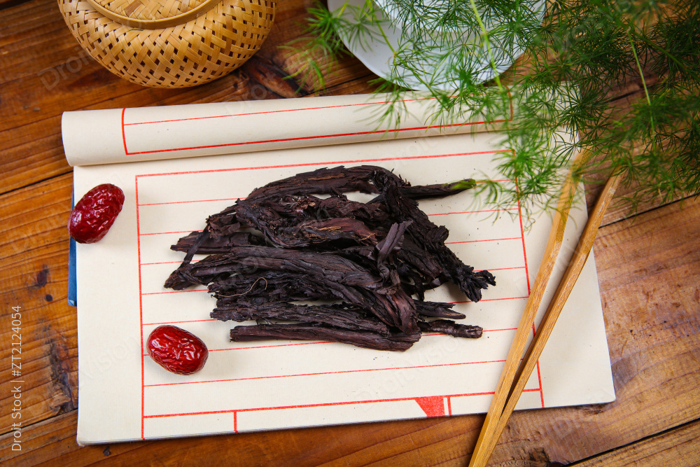 中药材紫草图片