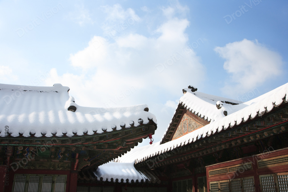 旧宫殿雪景 upho019_111 图片