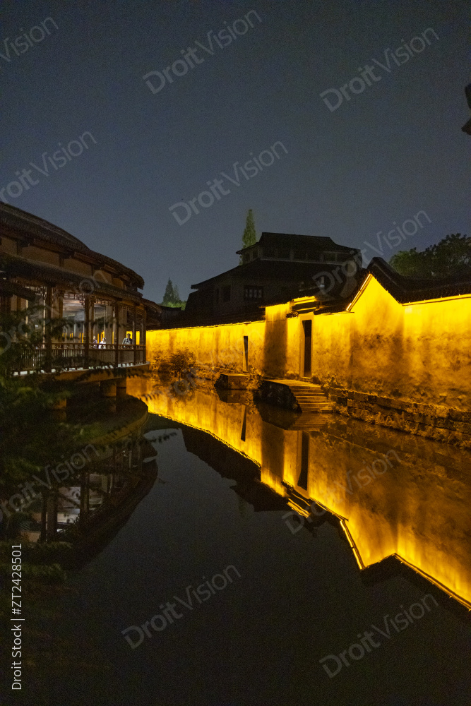 江南水乡乌镇风光 千年古镇旅游图片