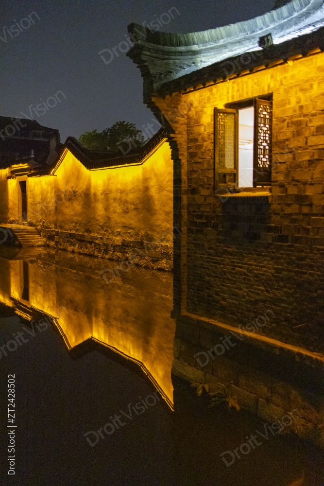 江南水乡乌镇风光 千年古镇旅游图片