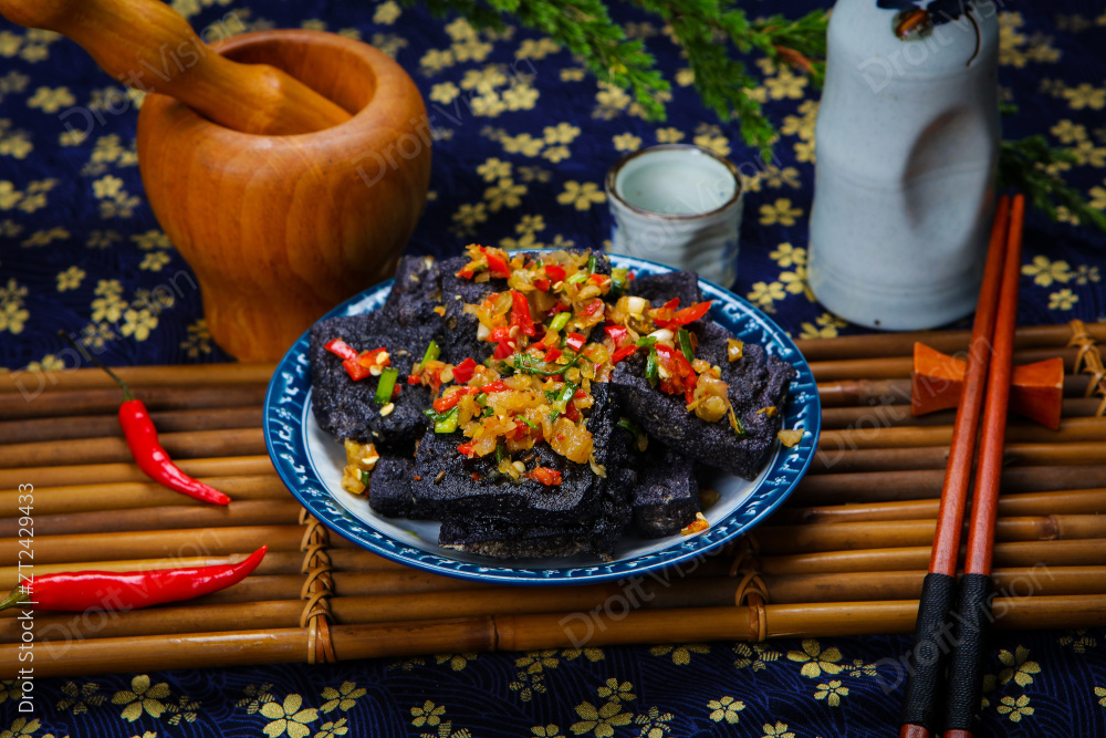 长沙臭豆腐图片