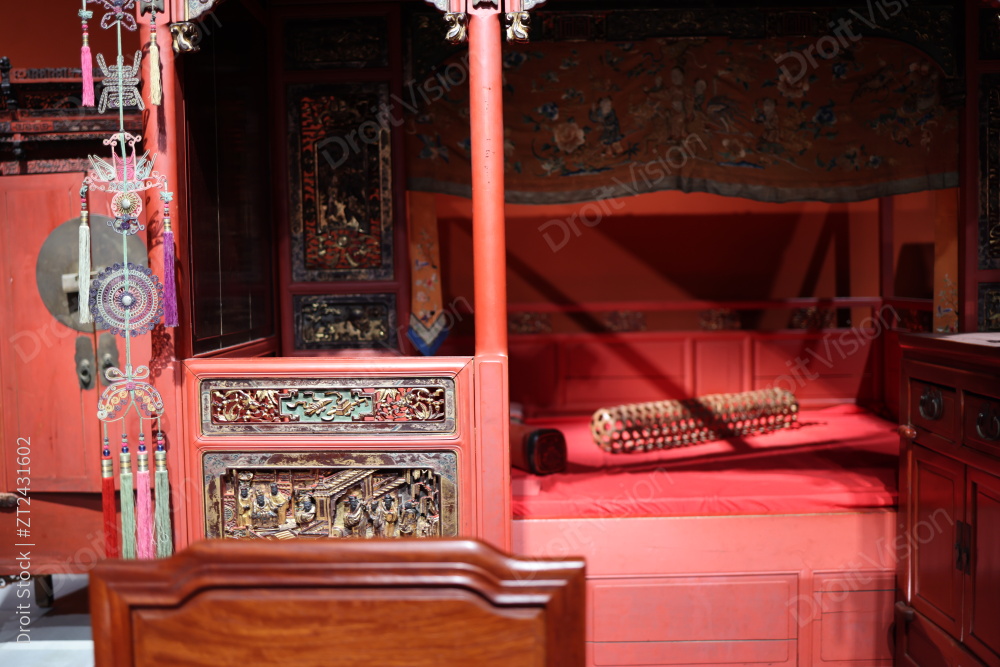 浙江省博物馆民俗文化馆婚俗文化古代家具图片