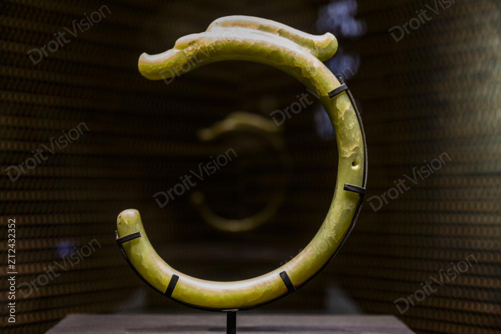 红山玉龙，中华第一龙，故宫博物院藏图片