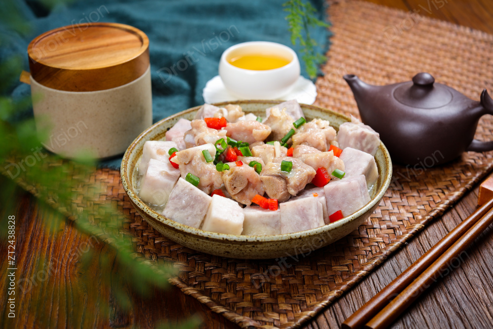 芋头蒸排骨图片