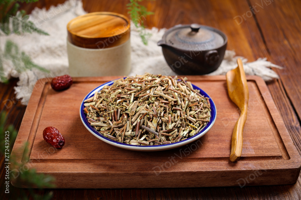 中药材忍冬藤图片