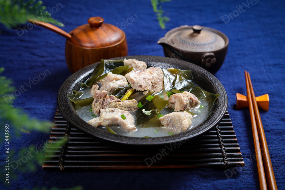 海带排骨汤图片