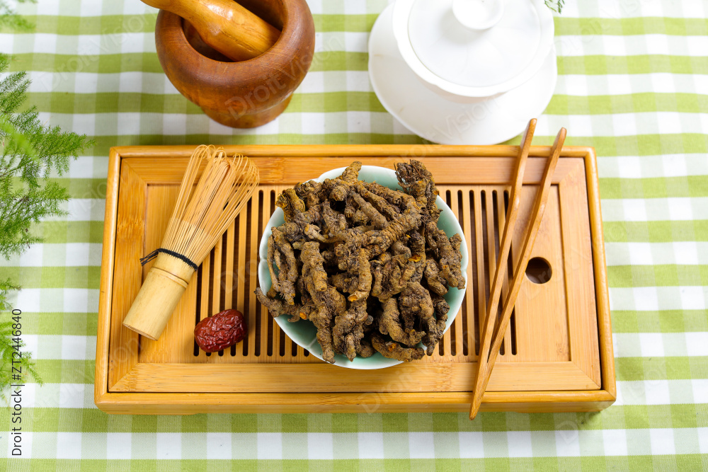 中药材黄连图片