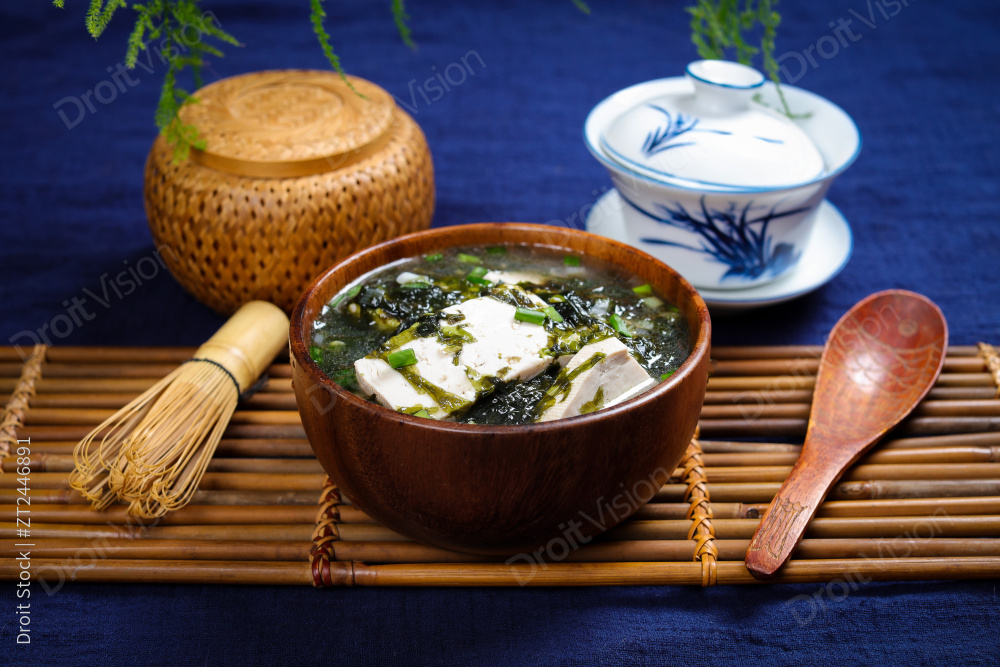 紫菜豆腐汤图片