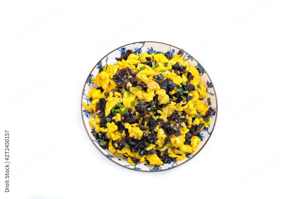 黑木耳炒鸡蛋图片