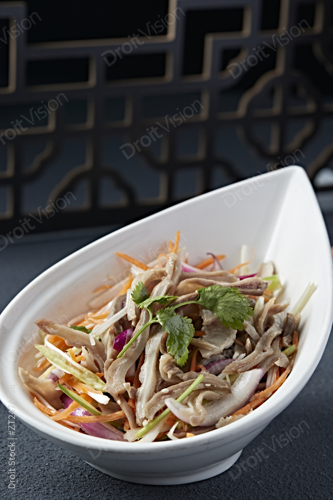 美味凉菜三丝拌猪肚图片