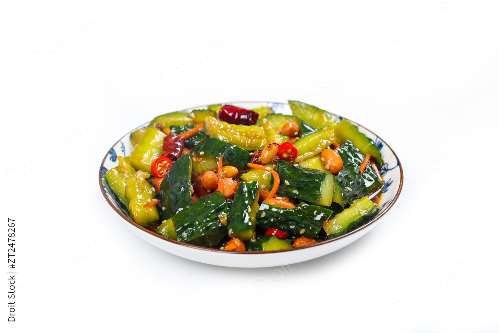 花生拌黄瓜图片