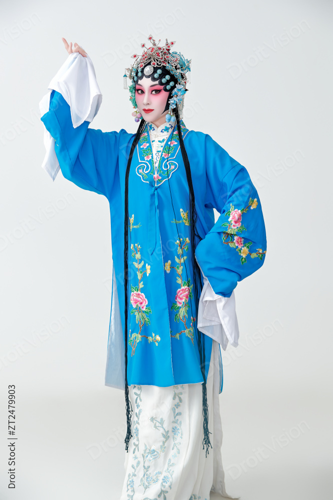 国粹戏曲京剧昆曲青衣旦角形象的女性演员图片