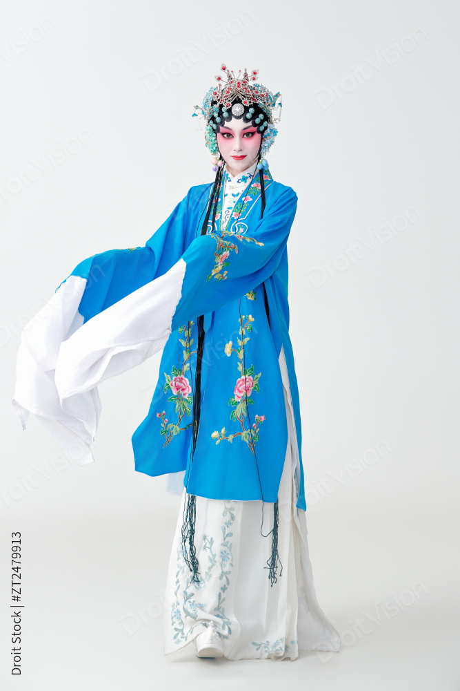 国粹戏曲京剧昆曲青衣旦角形象的女性演员图片