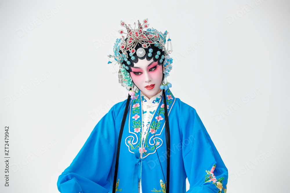 国粹戏曲京剧昆曲青衣旦角形象的女性演员图片