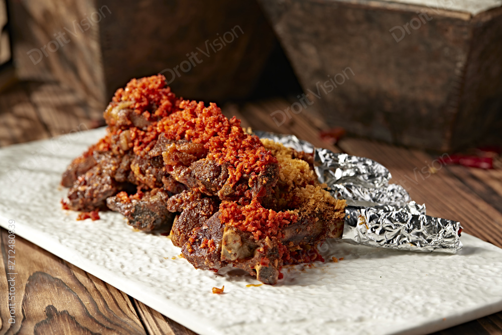 川湘爆辣战斧小羊排图片