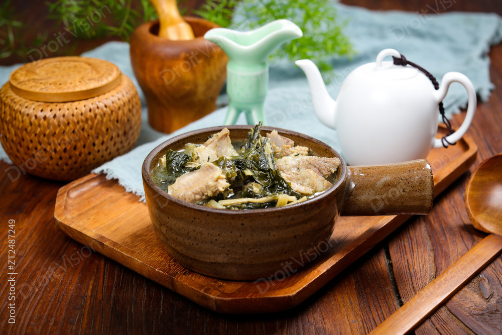 菜干排骨汤图片