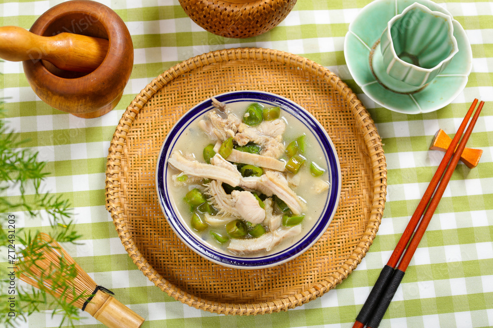 青椒牛肚汤图片