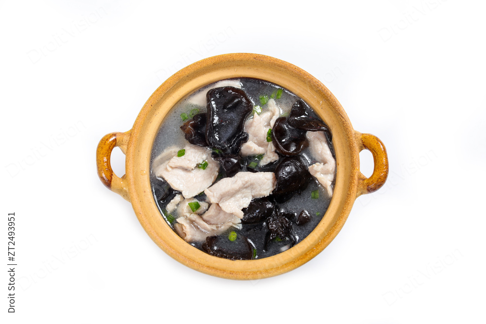 木耳肉片汤图片