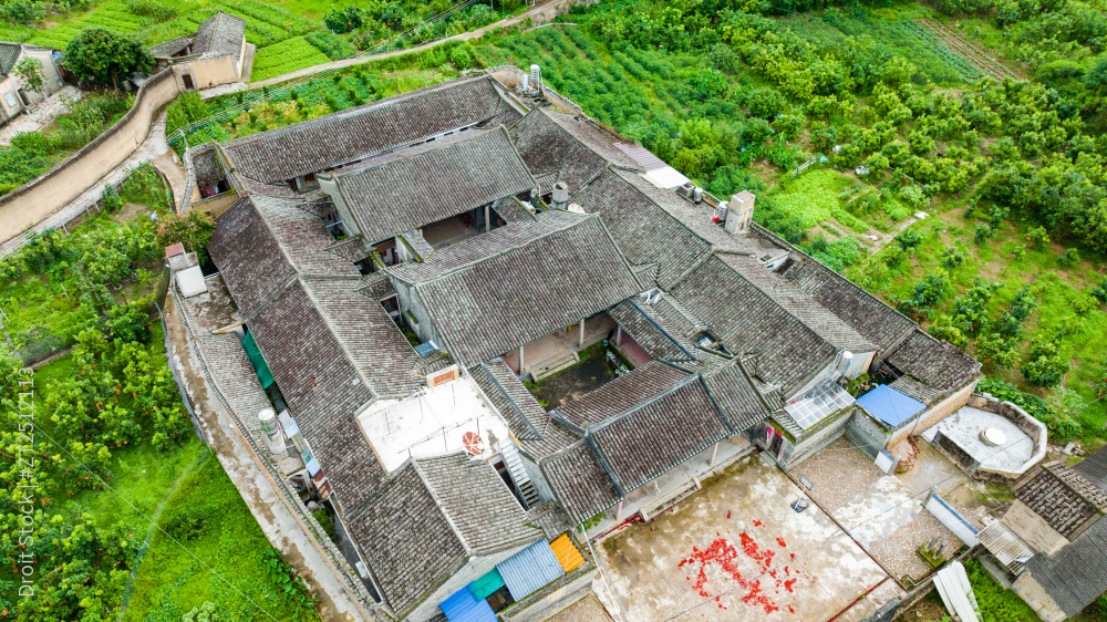 广东梅州大埔县百侯名镇风光图片