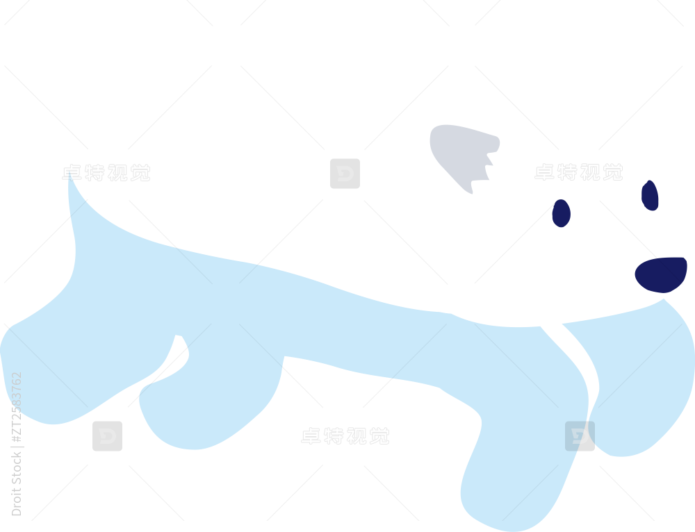 北极熊图标 - SVG免抠素材图片