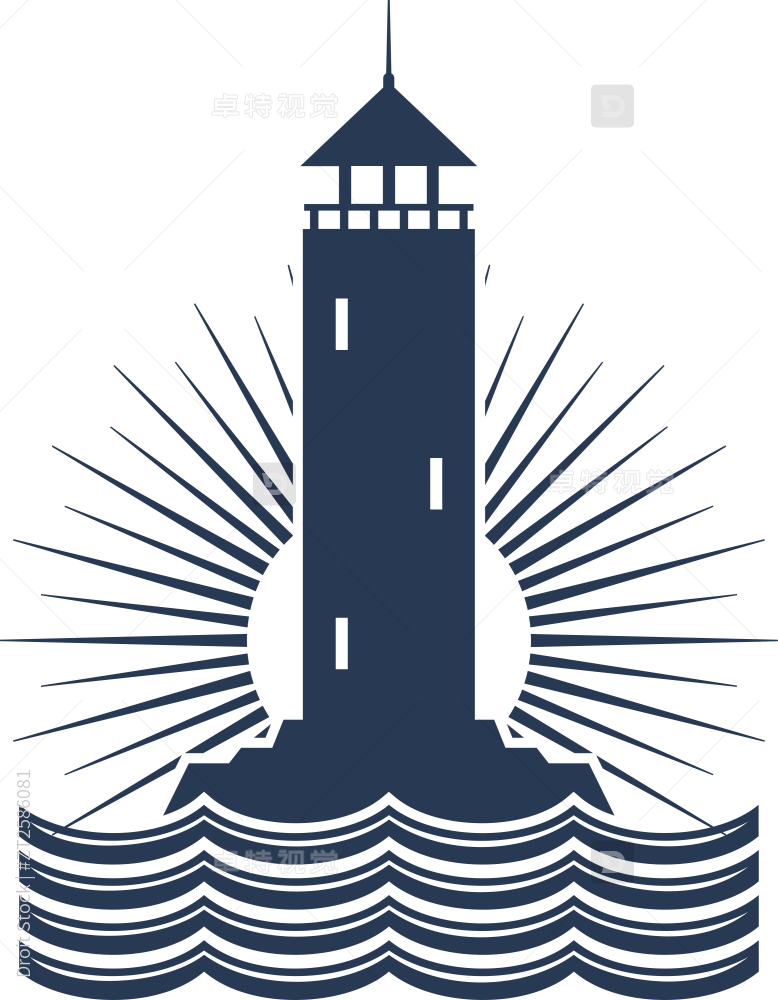 灯塔图标素材 - SVG免抠素材图片