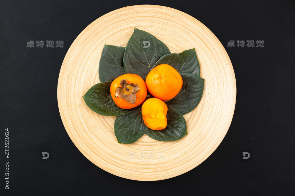 脆皮甜柿子图片