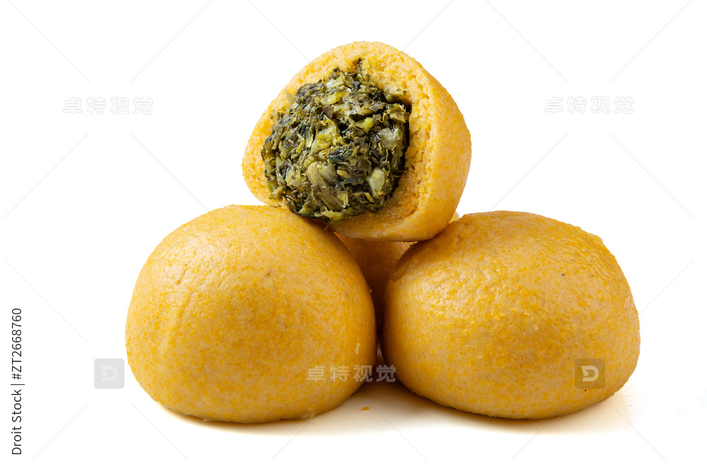 杂粮苋菜菜团子图片