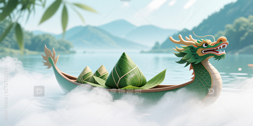 端午主视觉横图素材图片