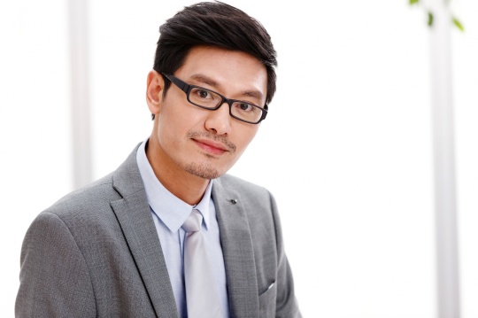 成功的商务男人