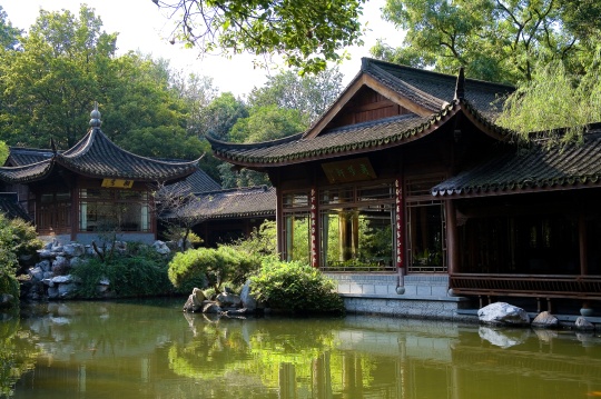 西湖，花港观鱼