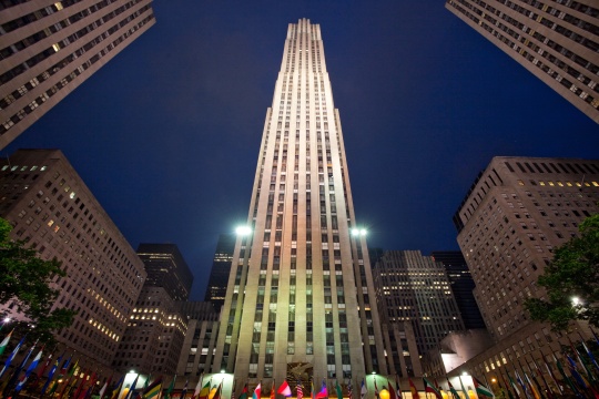 纽约曼哈顿洛克菲勒中心