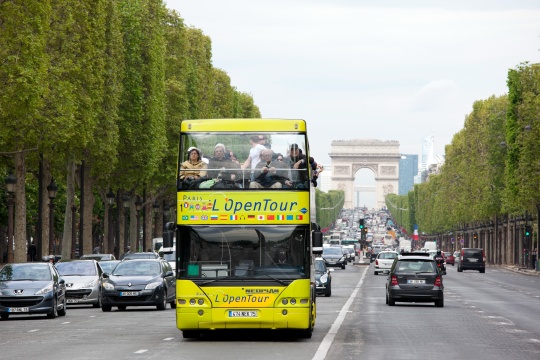 巴黎香榭丽舍大道凯旋门