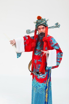 京剧文财神,武财神,