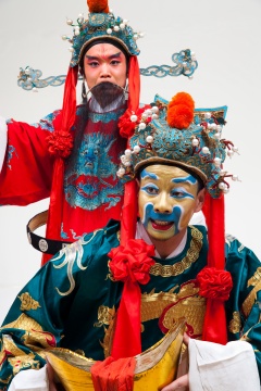 京剧文财神,武财神,
