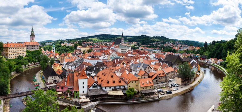 克鲁姆洛夫小镇