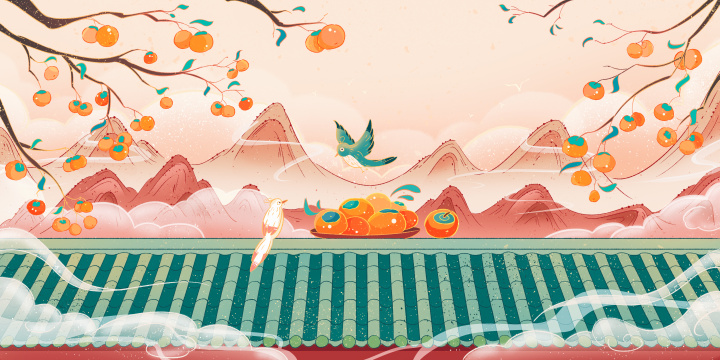 新国风节气插画