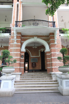 广东省广州沙面城市建筑