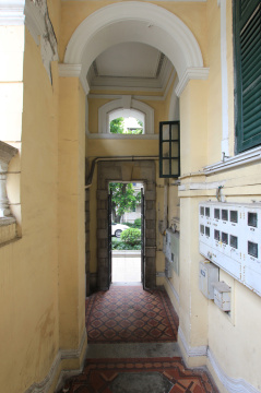 广东省广州沙面城市建筑