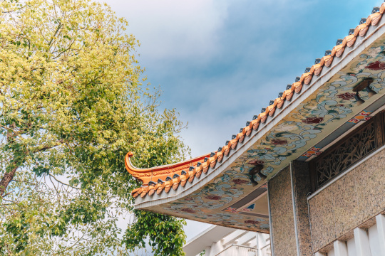 中式古典建筑屋檐