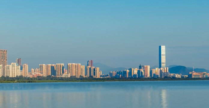 中国深圳城市风光