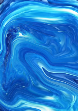 蓝色水纹流体背景