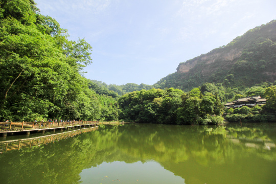 中国九寨沟原生态旅游风景名胜区