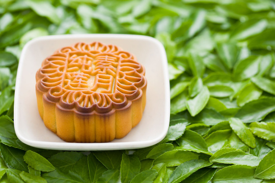 中秋月饼和茶叶