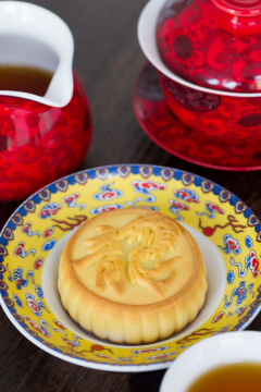 月饼和茶