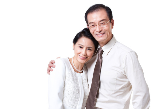 幸福的中年夫妻